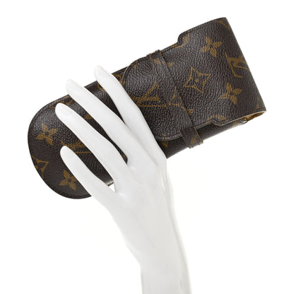Louis Vuitton Monogram Glasses Sunglasses Case w Flap 2 of 10
