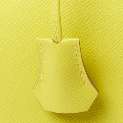 Hermes Epsom Birkin 30 Lime 29 of 32