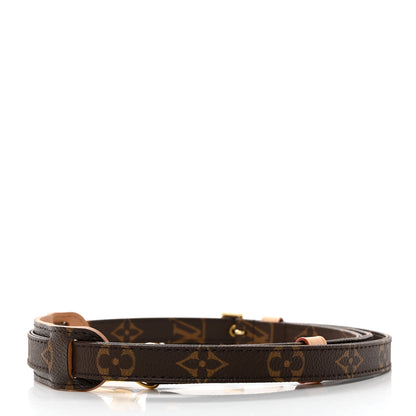 Louis Vuitton Monogram 16mm Adjustable Shoulder Strap 2 of 5
