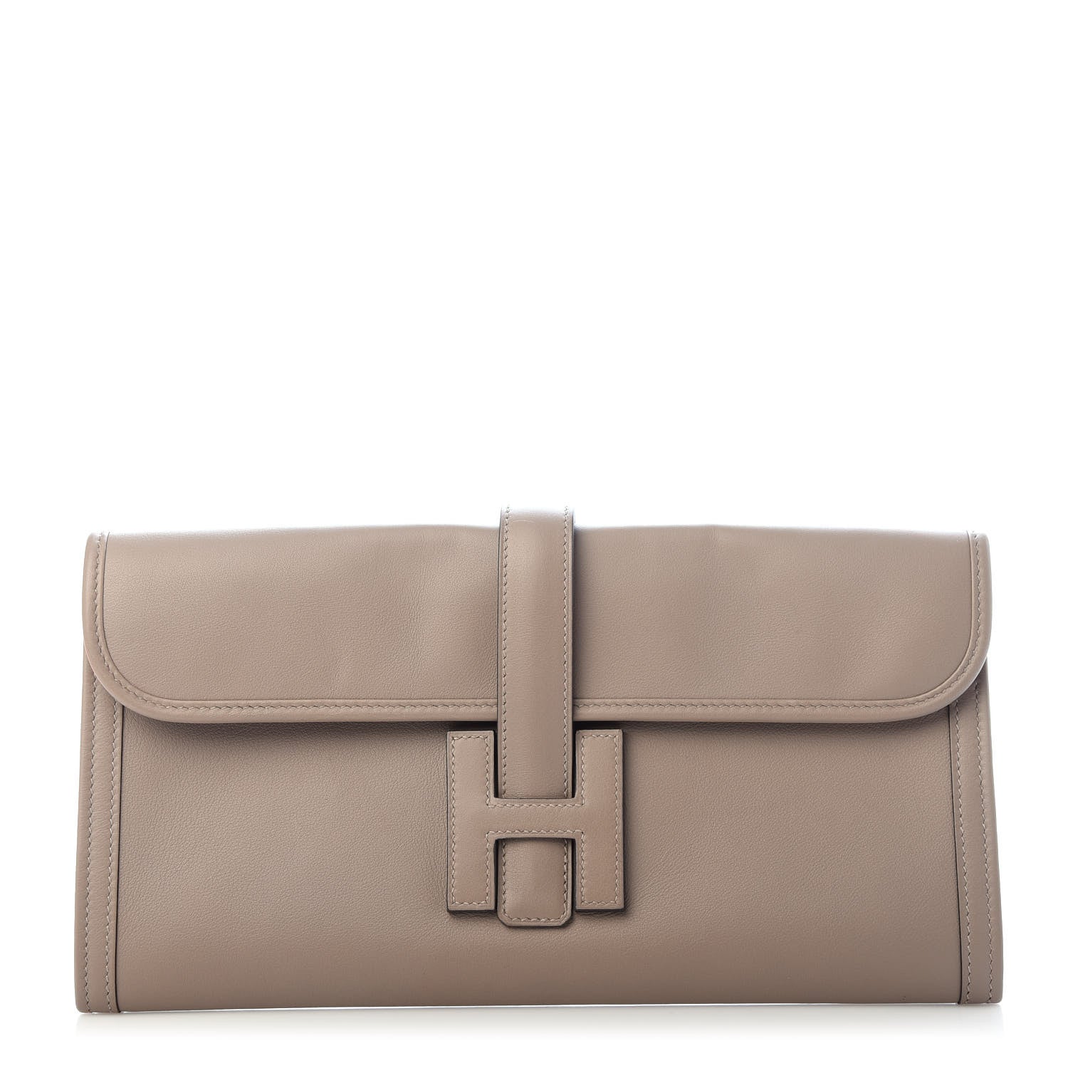 Hermes Swift Jige Elan 29 Clutch Gris Asphalte 1 of 6