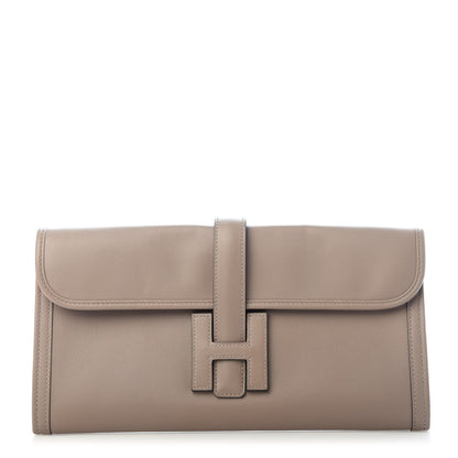 Hermes Swift Jige Elan 29 Clutch Gris Asphalte 1 of 6