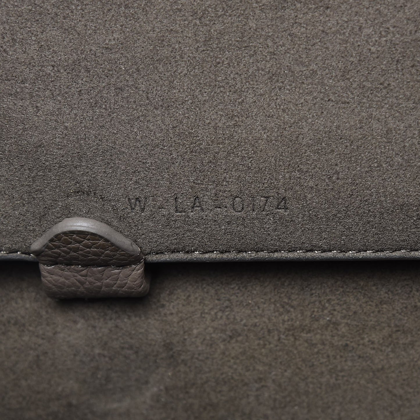 Soft Grained Calfskin Small Belt Cabas Phantom Taupe