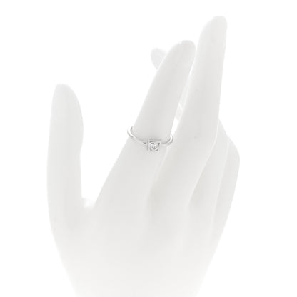 Tiffany 18K White Gold Diamond .17ct Frank Gehry Torque Ring 50 5.25 2 of 6