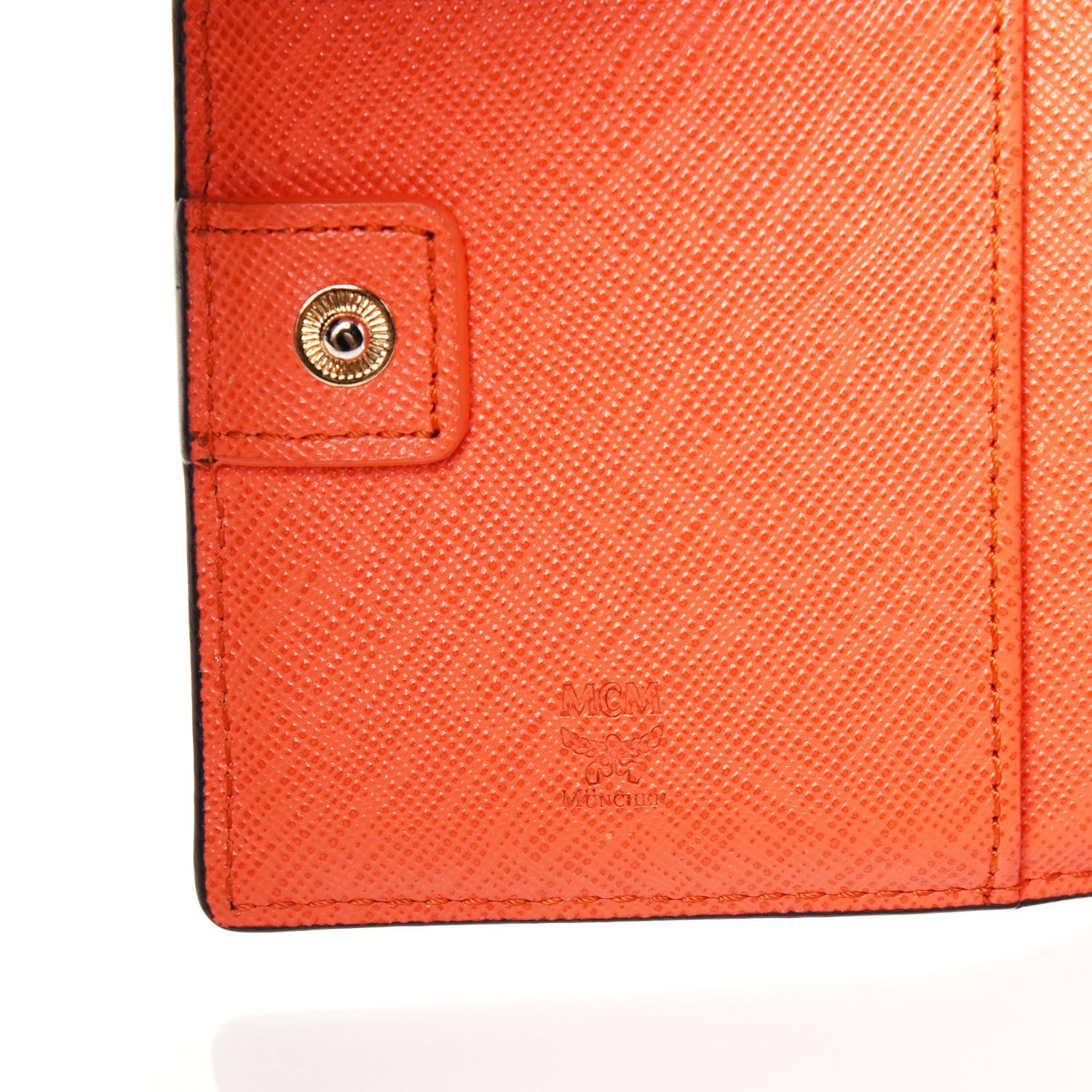 MCM Visetos ID Wallet Cognac 6 of 13