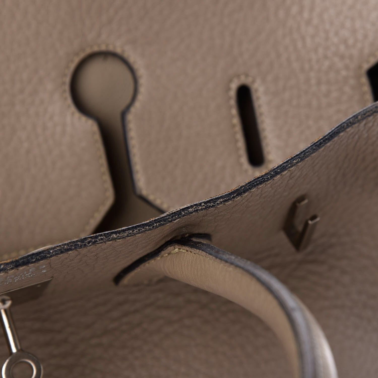 Hermes Togo Birkin 35 Gris Tourterelle 8 of 20