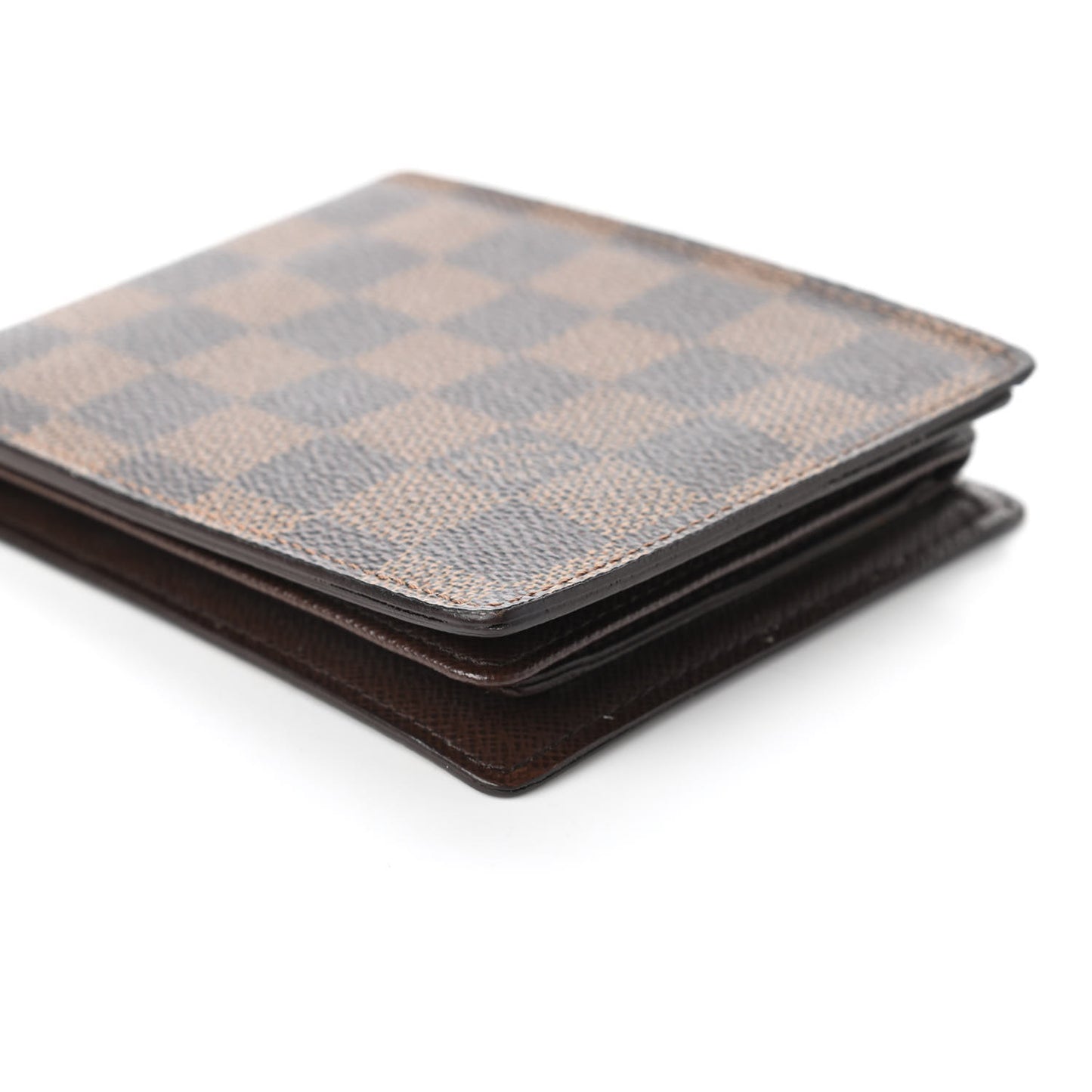 Damier Ebene Porte-Billets Mens Billfold Wallet