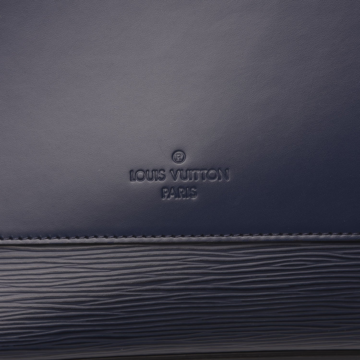 Louis Vuitton Epi Kleber MM Indigo 11 of 13