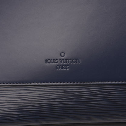 Louis Vuitton Epi Kleber MM Indigo 11 of 13