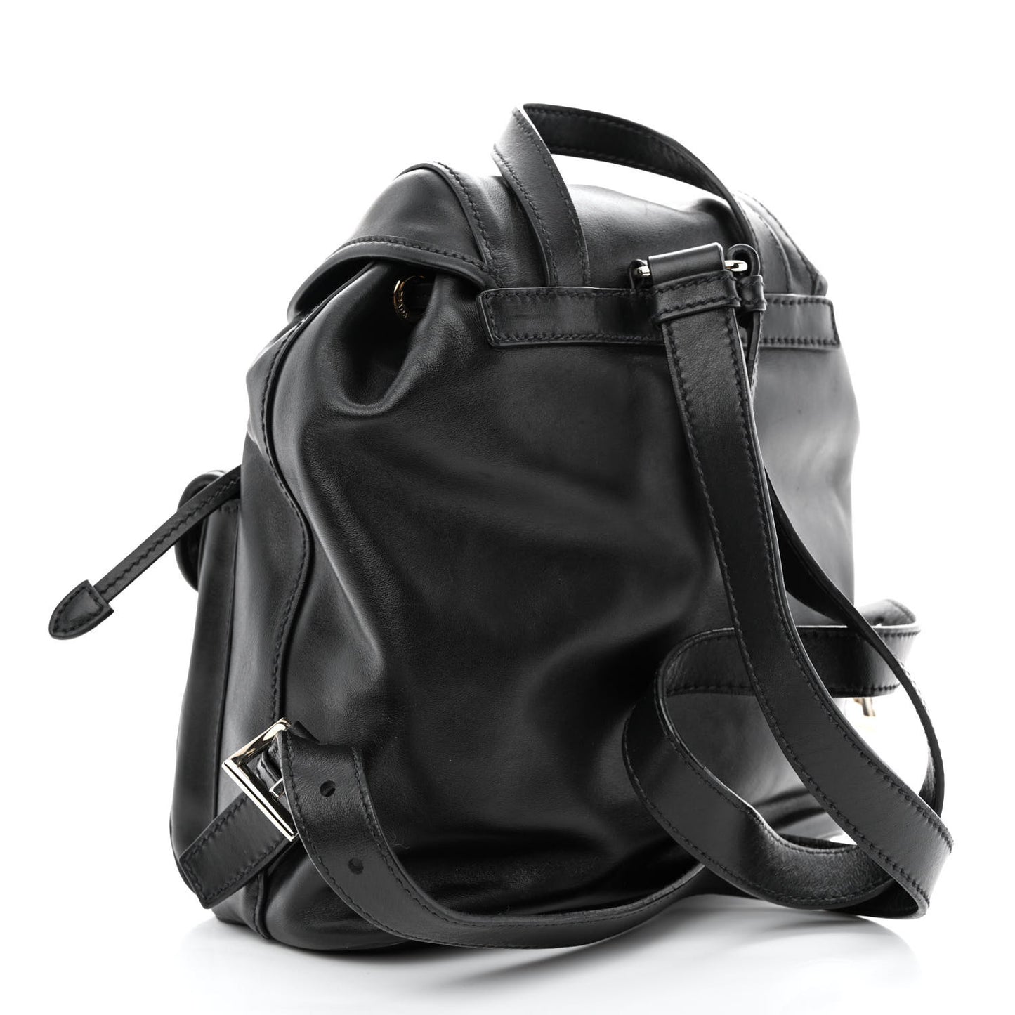 Calfskin Backpack Black