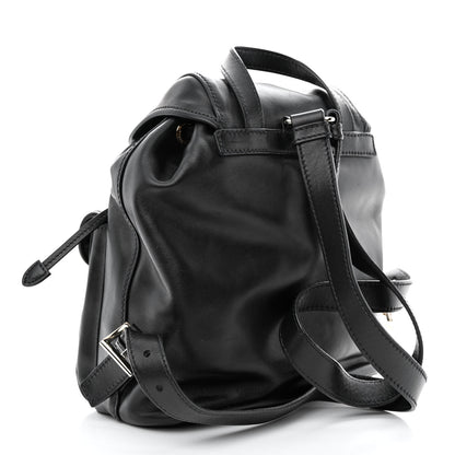 Prada Calfskin Backpack Black 3 of 11
