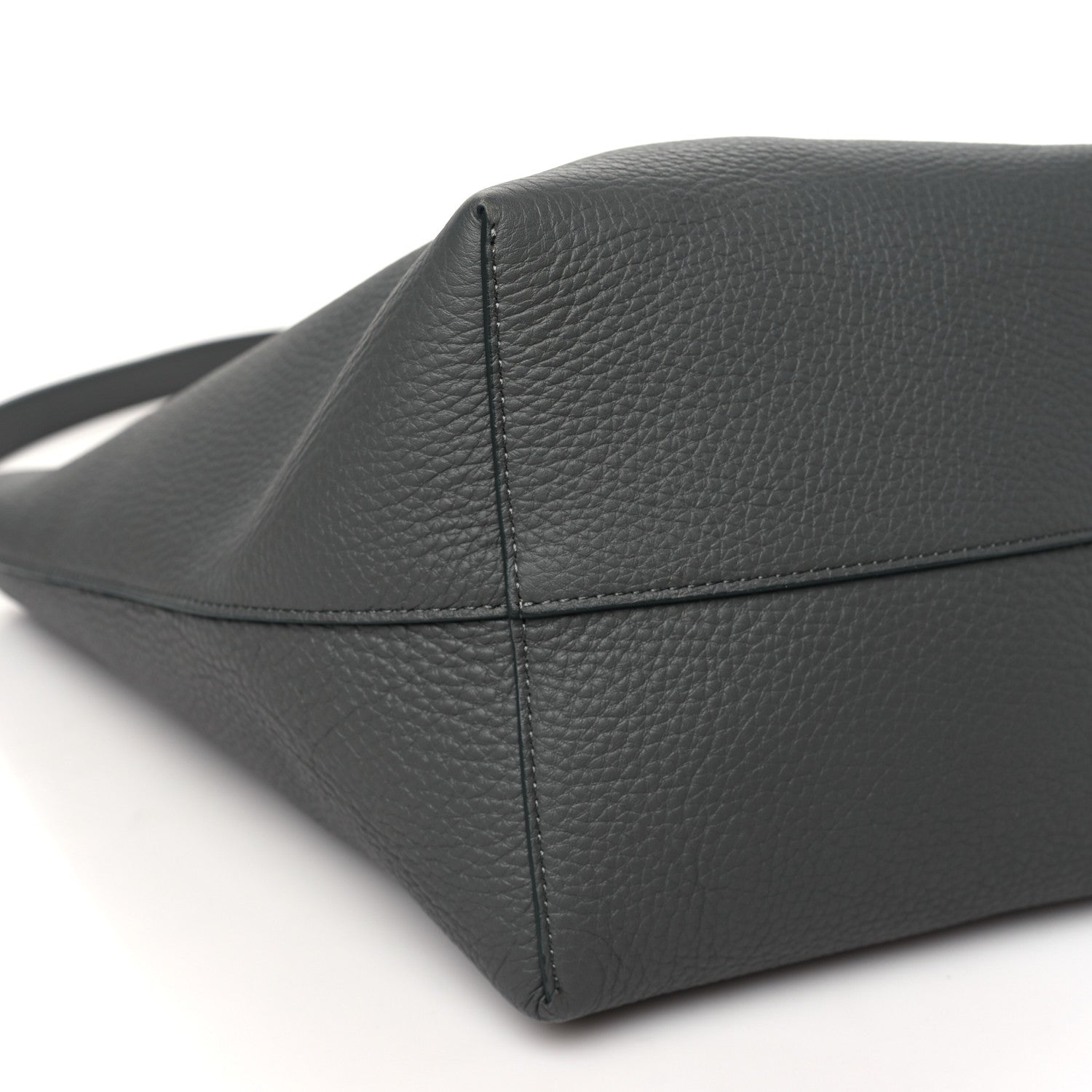 The Row Grained Calfskin Medium N/S Park Tote Elephant 9 of 10
