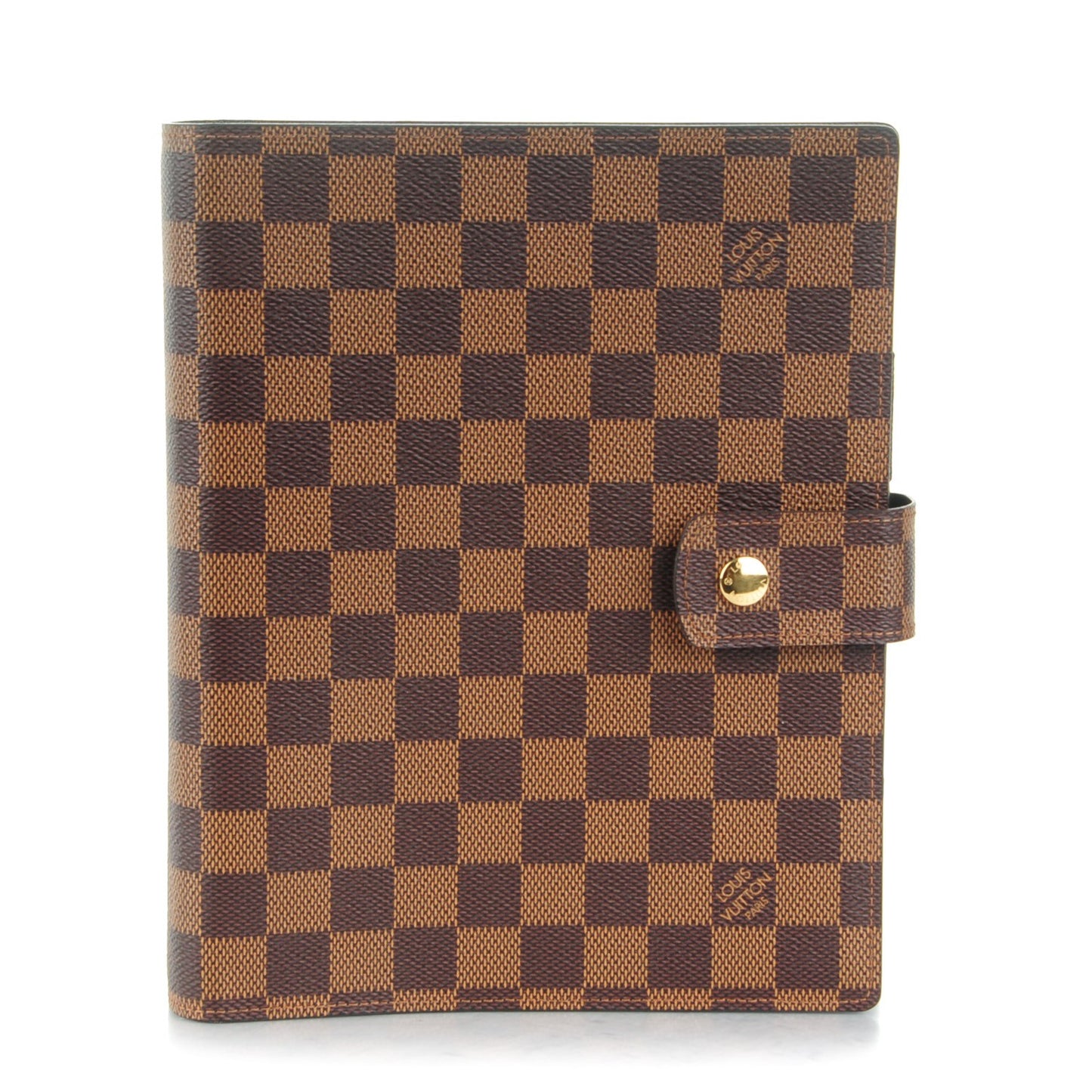Damier Ebene Large Ring Agenda Cover