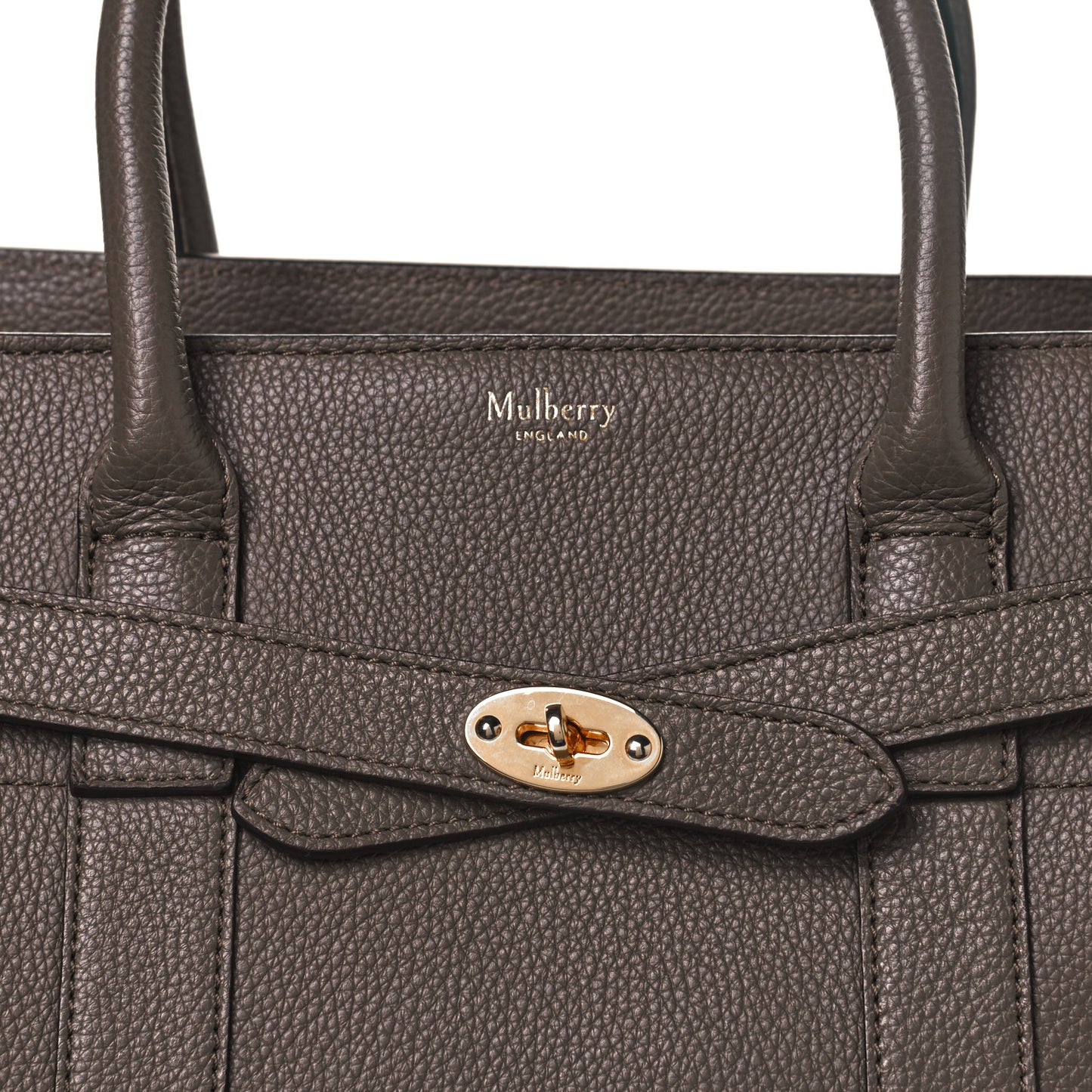Classic Grain Small Bayswater Zip Tote Clay