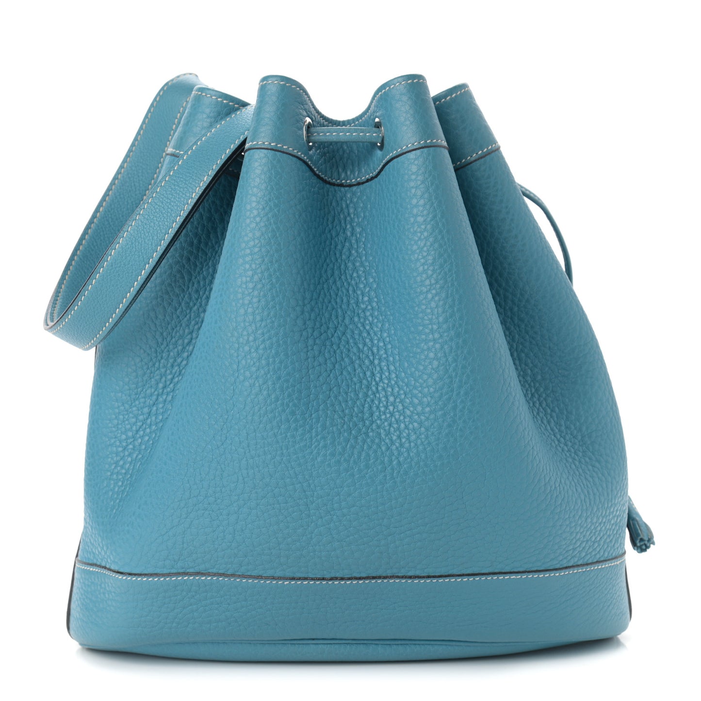 Taurillon Clemence Market 28 Blue Jean