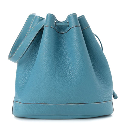 Hermes Taurillon Clemence Market 28 Blue Jean 1 of 11
