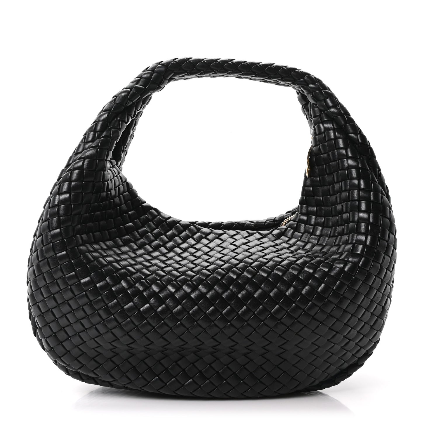 Lambskin Intrecciato Padded Jodie Black