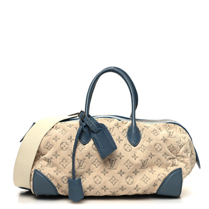 Louis Vuitton Denim Speedy Round GM Blue 1 of 16