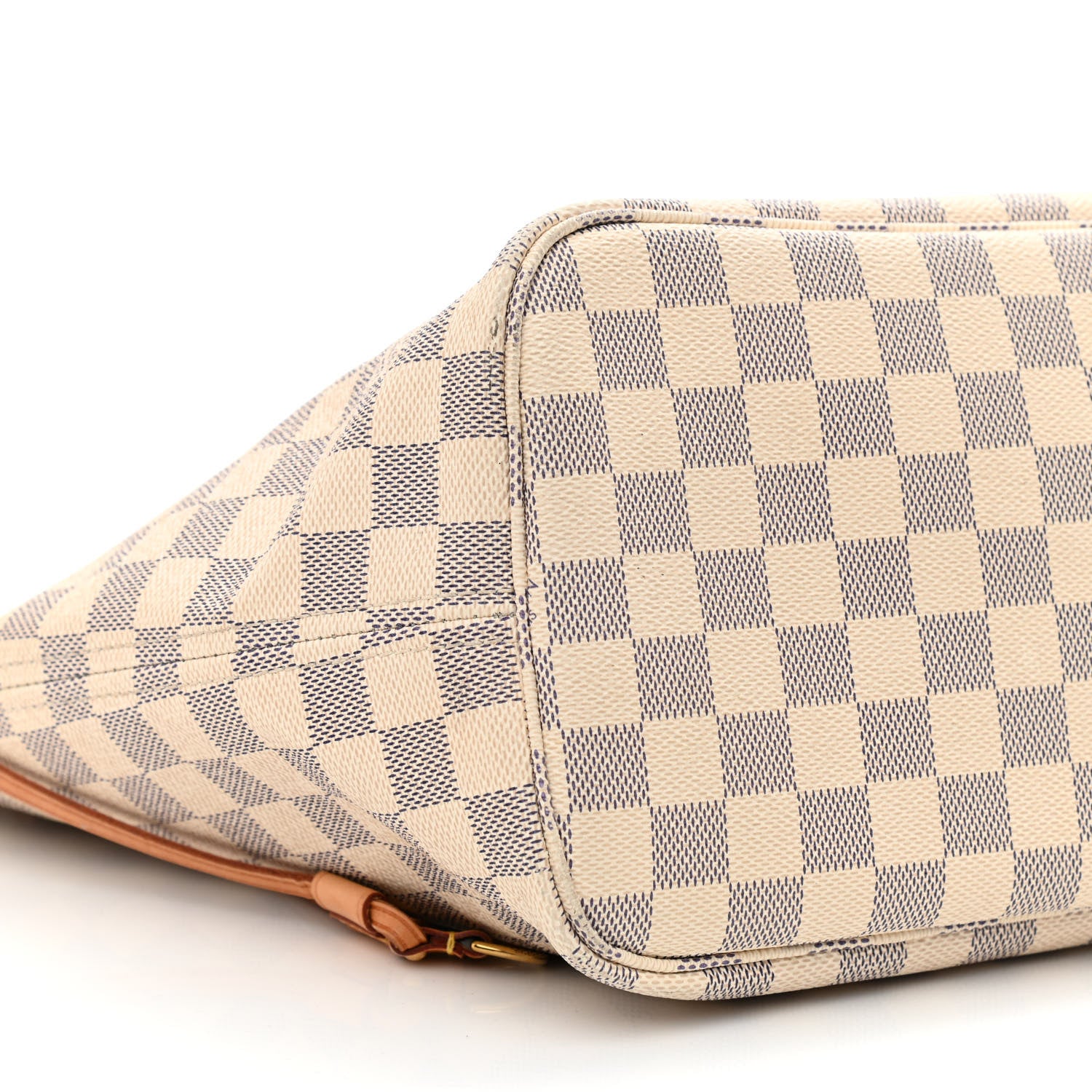 Louis Vuitton Damier Azur Neo Neverfull MM Rose Ballerine 10 of 11