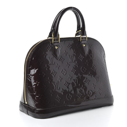 Louis Vuitton Vernis Alma PM Amarante 3 of 9