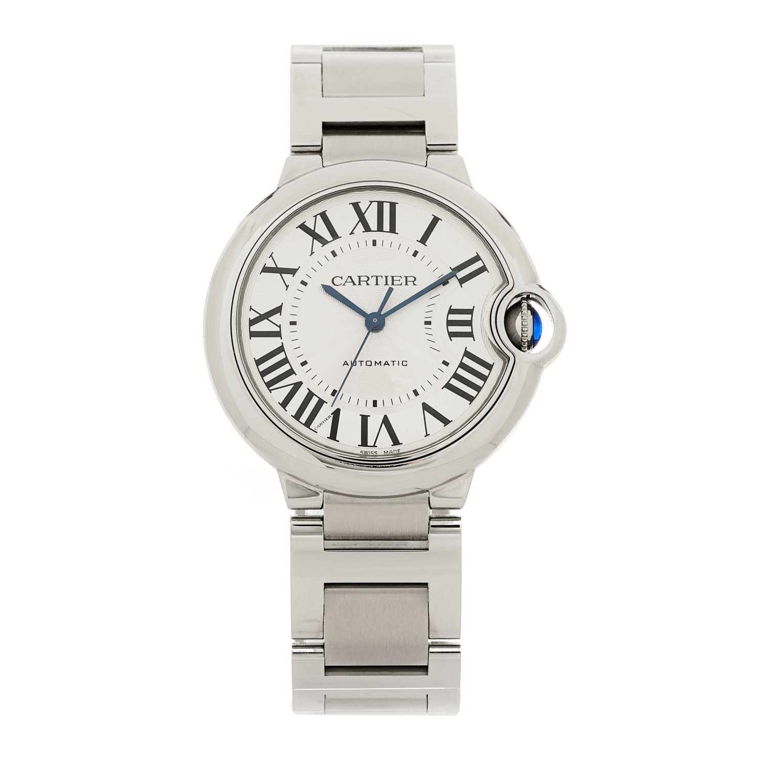 Cartier Stainless Steel 36mm Ballon Bleu De Cartier Automatic Watch 1 of 5