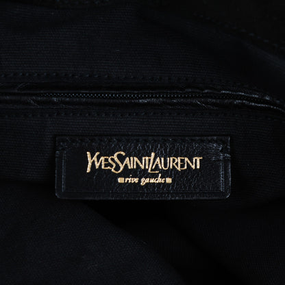 Saint Laurent Calfskin XL Downtown Tote Black 6 of 8