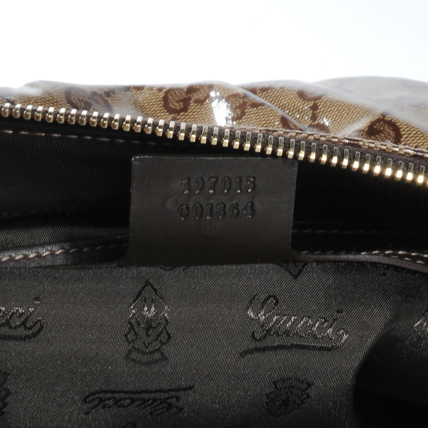 Crystal Monogram Large Hysteria Clutch