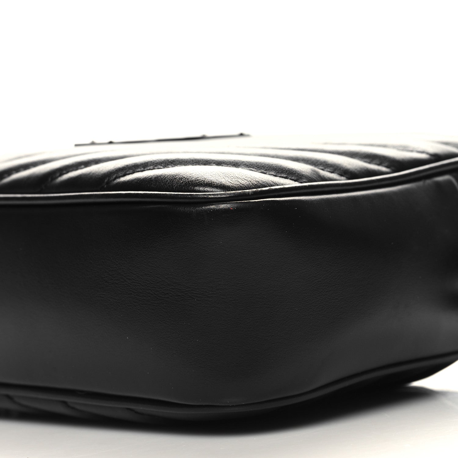 Saint Laurent Calfskin Matelasse Monogram Monochrome Lou Camera Bag Black 9 of 12