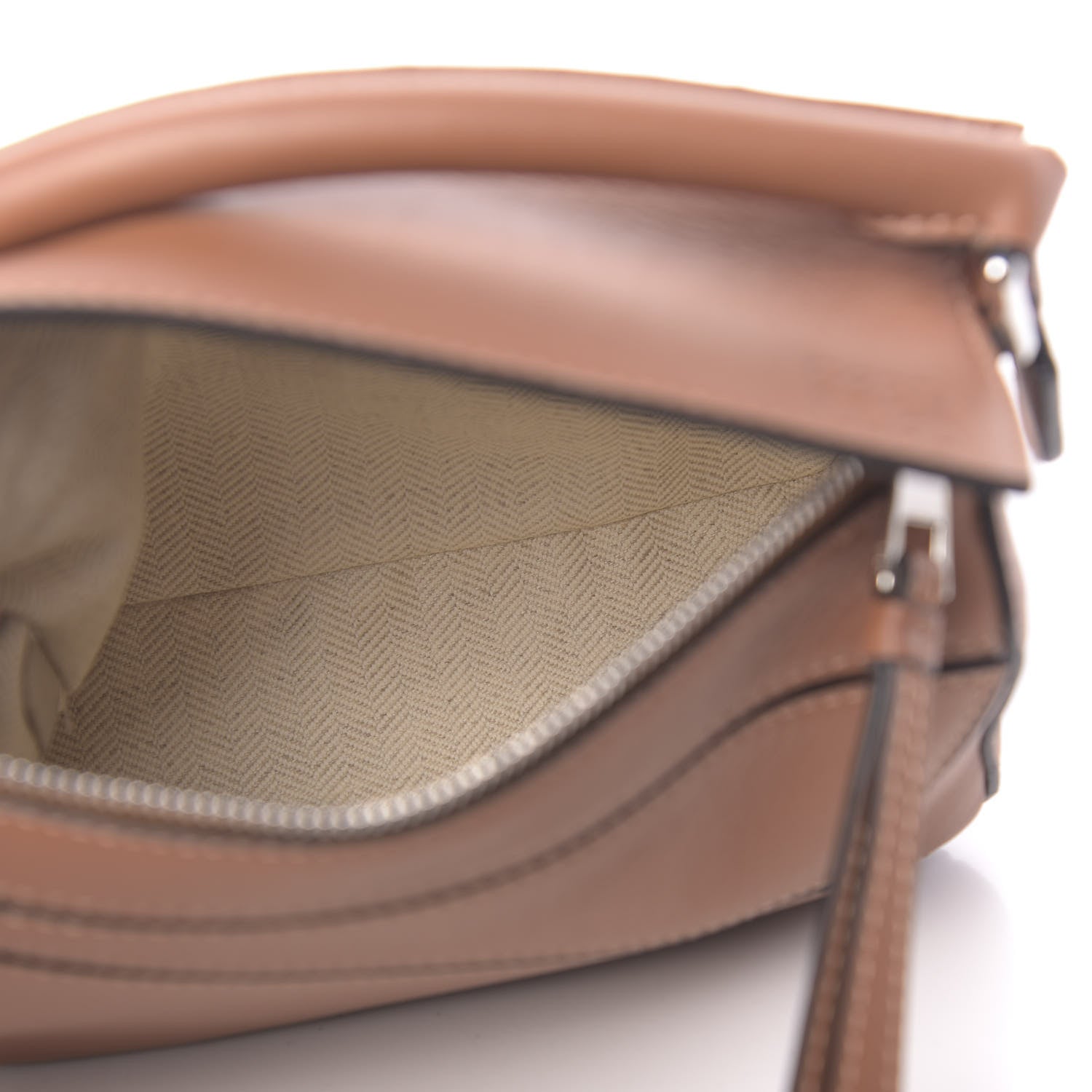 Loewe Calfskin Mini Puzzle Bag Tan 5 of 10