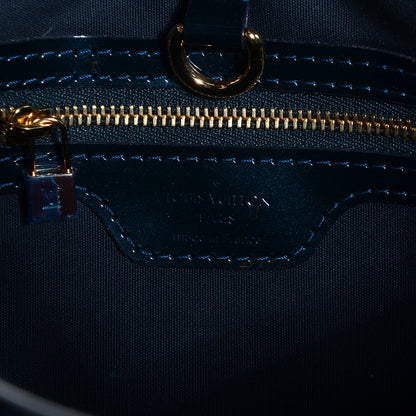 Louis Vuitton Vernis Wilshire PM Blue Nuit 6 of 11