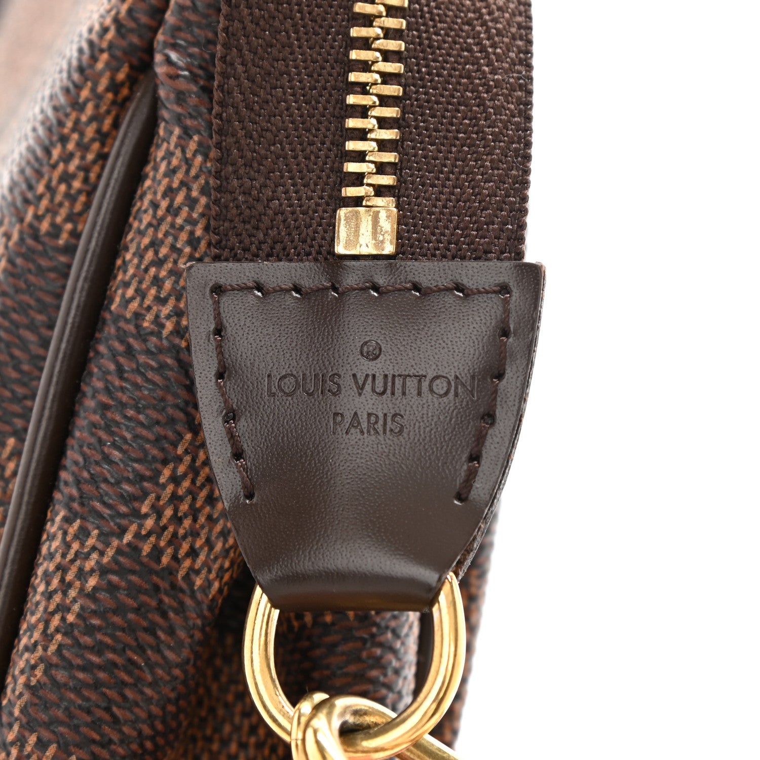 Louis Vuitton Damier Ebene Eva Clutch 6 of 10