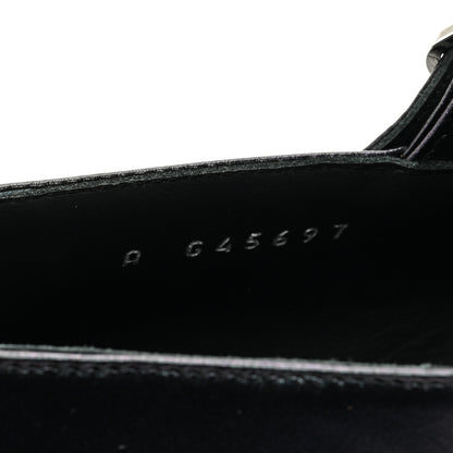 Chanel Pleated Lambskin Grosgrain Cap Toe CC Ballerina Flats 40.5 Black 39 Black 8 of 8