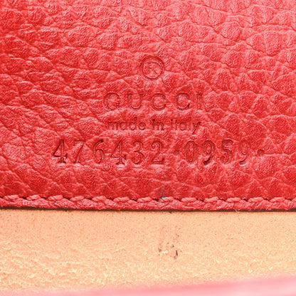 Gucci Calfskin Super Mini Dionysus Shoulder Bag Hibiscus Red 6 of 12