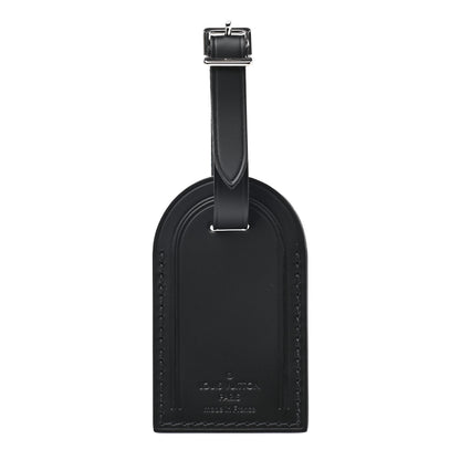 Louis Vuitton Calfskin Luggage Tag Black 1 of 3
