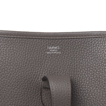 Hermes Taurillon Clemence Evelyne III GM Etain 6 of 10