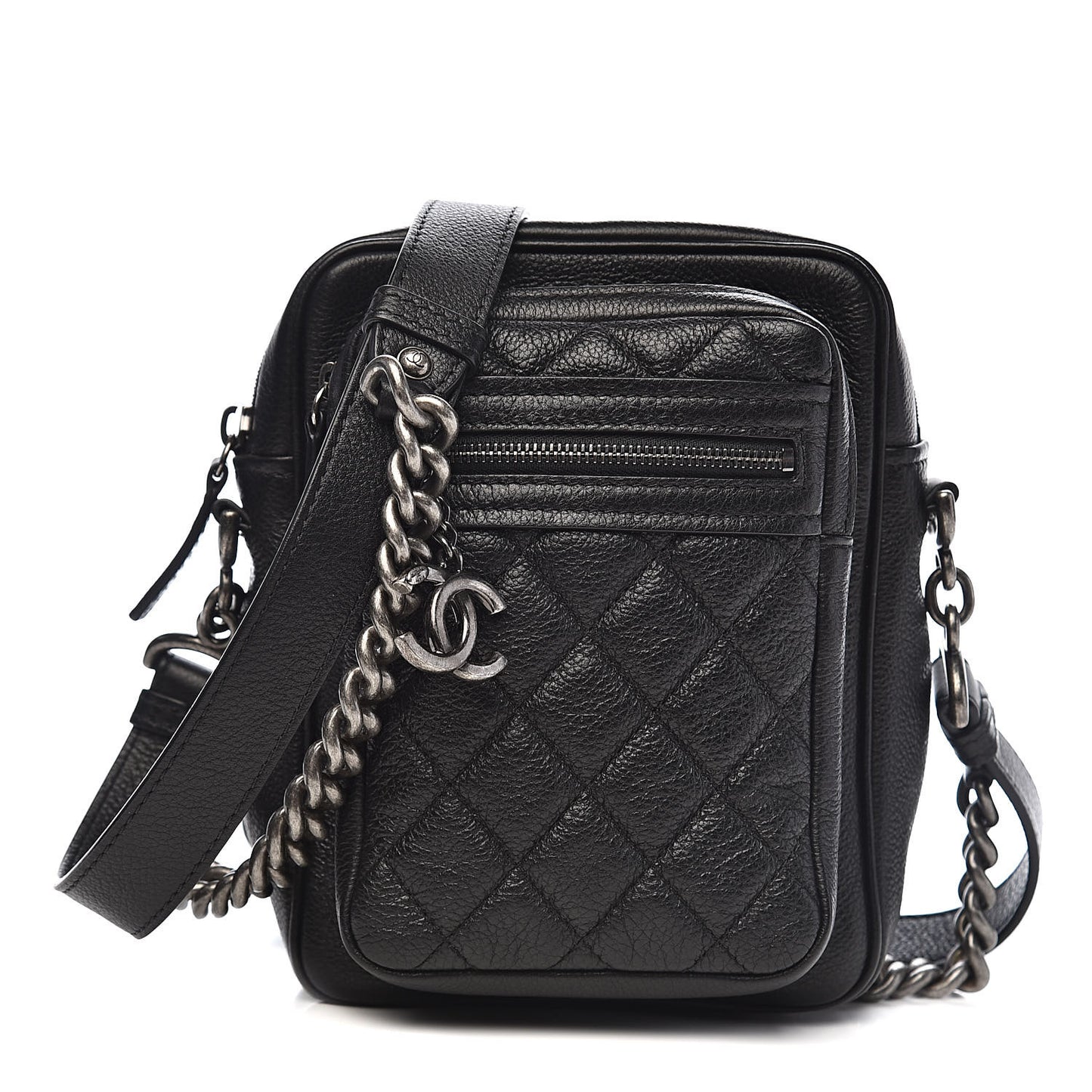 Calfskin Camera Case Black