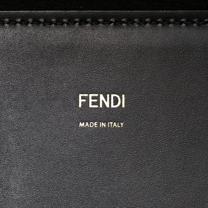 Fendi Vitello King Plexiglass Medium Fendi Sunshine Shopper Tote Black 6 of 12