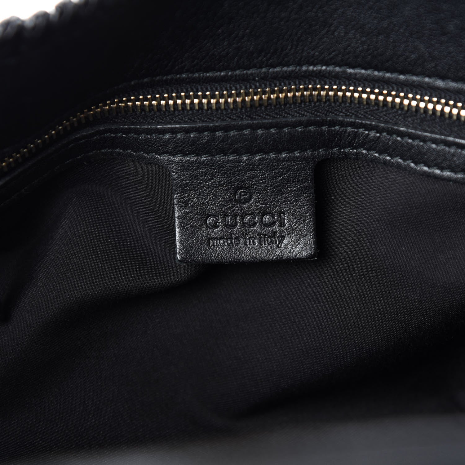 Gucci Calfskin Large Horsebit Chain Hobo Black 10 of 12