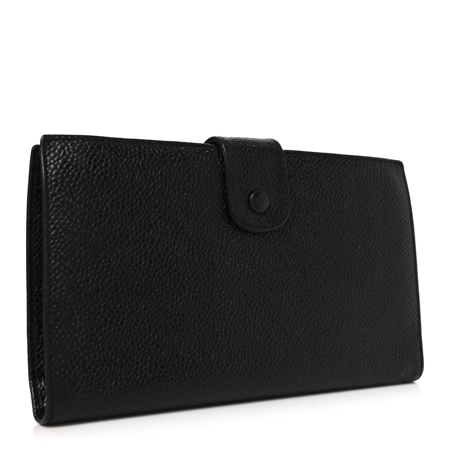 Chanel Caviar Timeless CC French Wallet Black 3 of 8