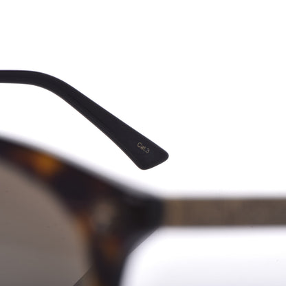Gucci Metal Tiger GG0224SK Sunglasses Havana Gold Brown 7 of 8