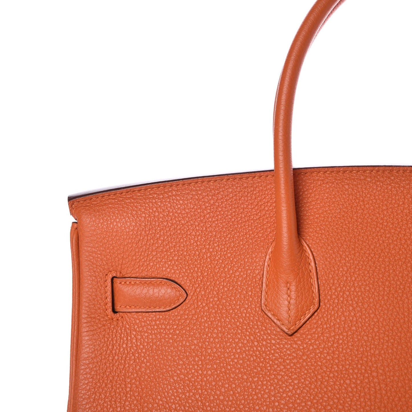 Togo Birkin 35 Orange