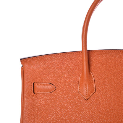 Hermes Togo Birkin 35 Orange 28 of 42