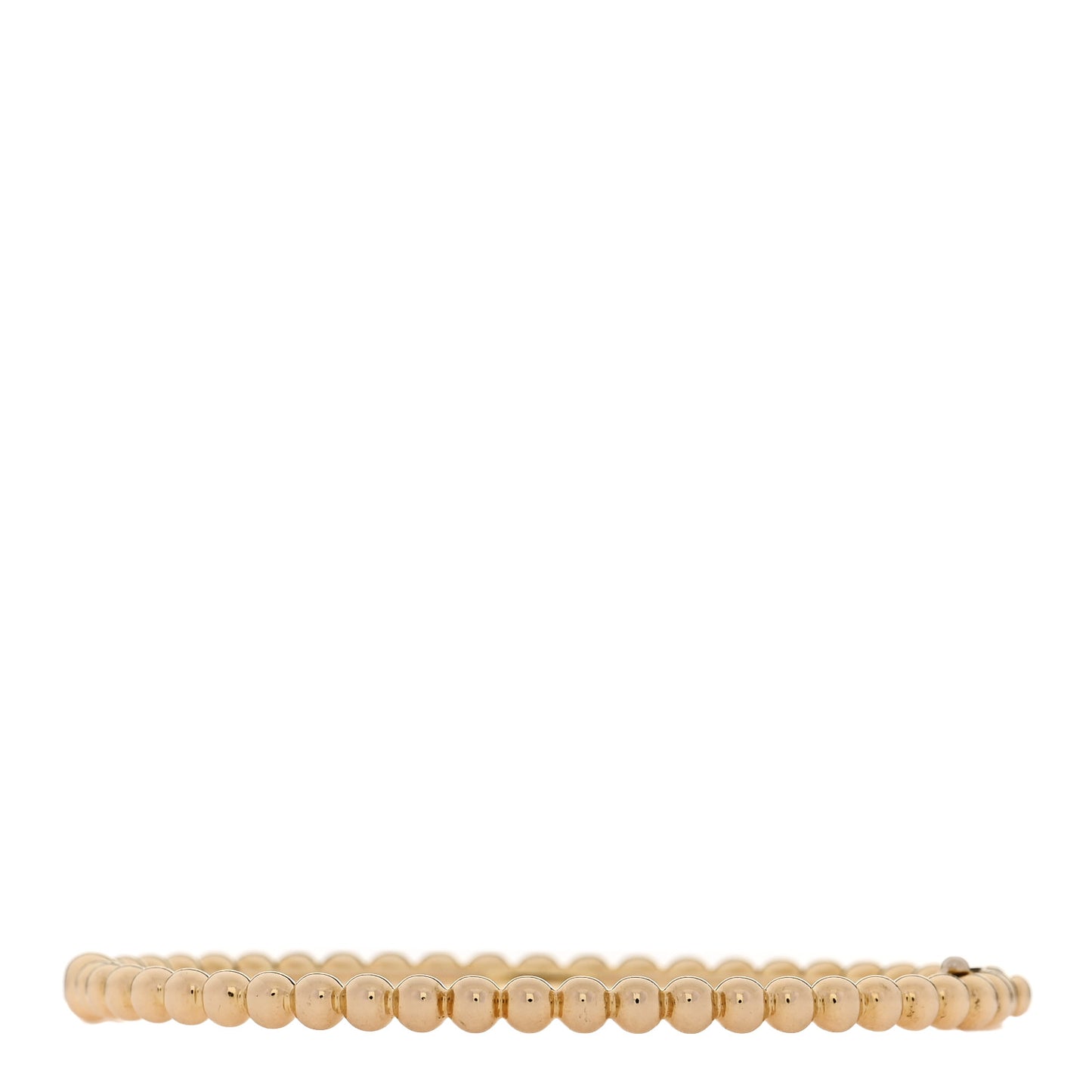 18K Yellow Gold Perlee Pearls of Gold Bracelet S