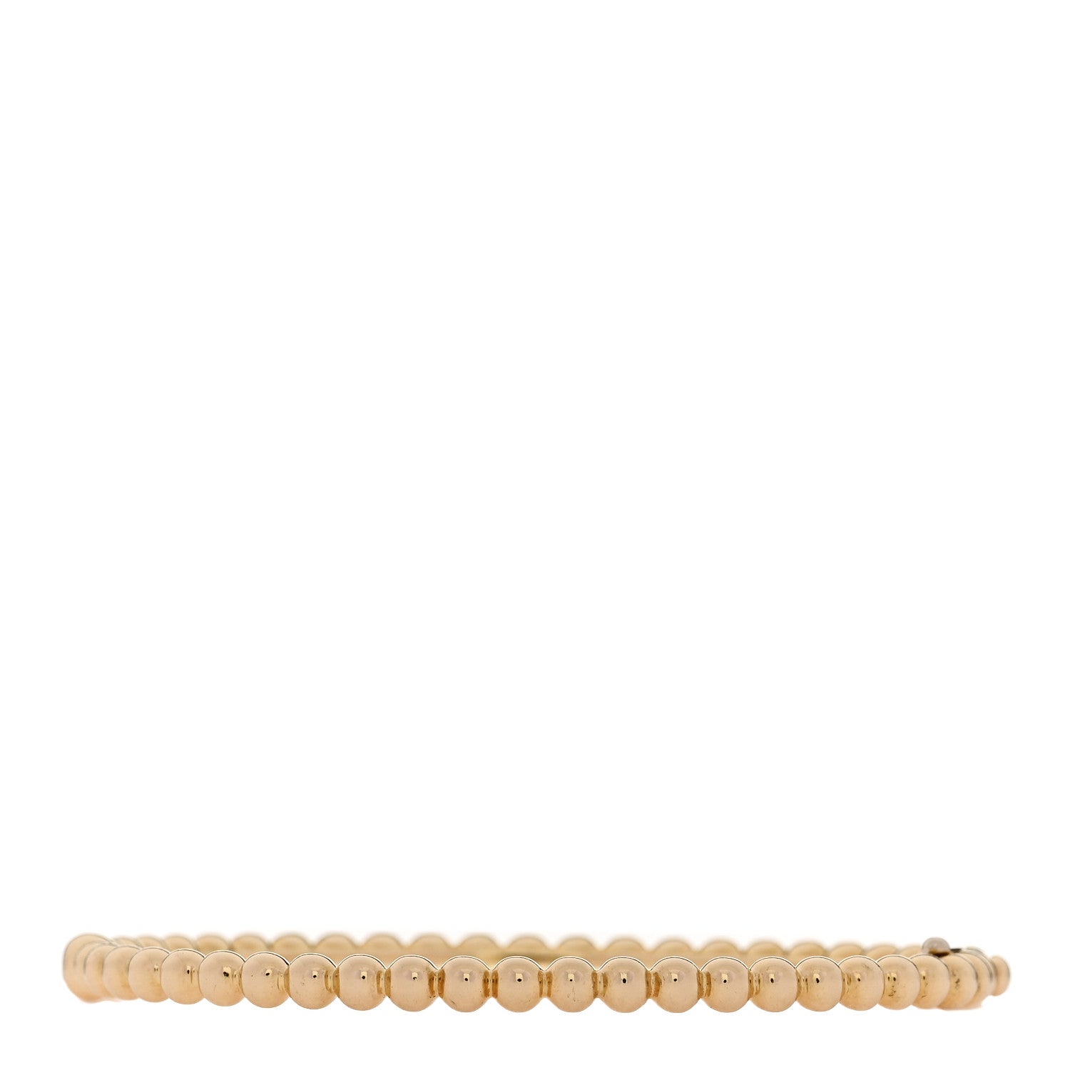 Van Cleef & Arpels 18K Yellow Gold Perlee Pearls of Gold Bracelet S 2 of 3