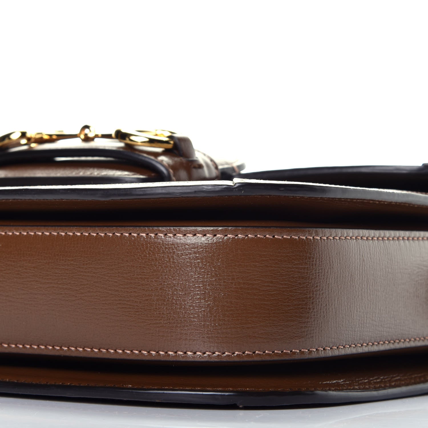 Gucci GG Supreme Monogram Horsebit 1955 Shoulder Bag Beige Brown Sugar 9 of 9