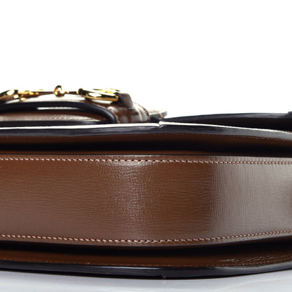 Gucci GG Supreme Monogram Horsebit 1955 Shoulder Bag Beige Brown Sugar 9 of 9