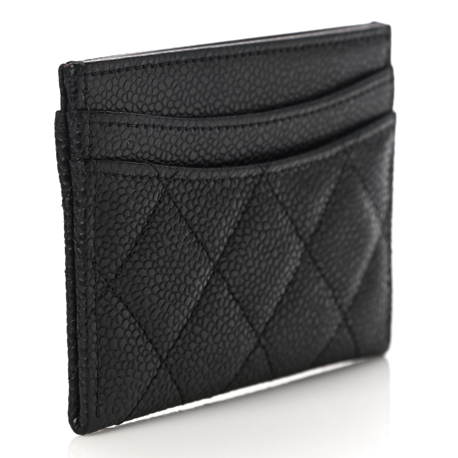 Chanel Caviar Quilted Card Holder Black 3 of 12