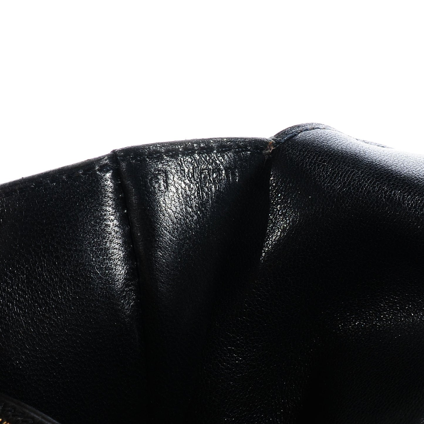 Togo Dogon Wallet Waist Pouch Black