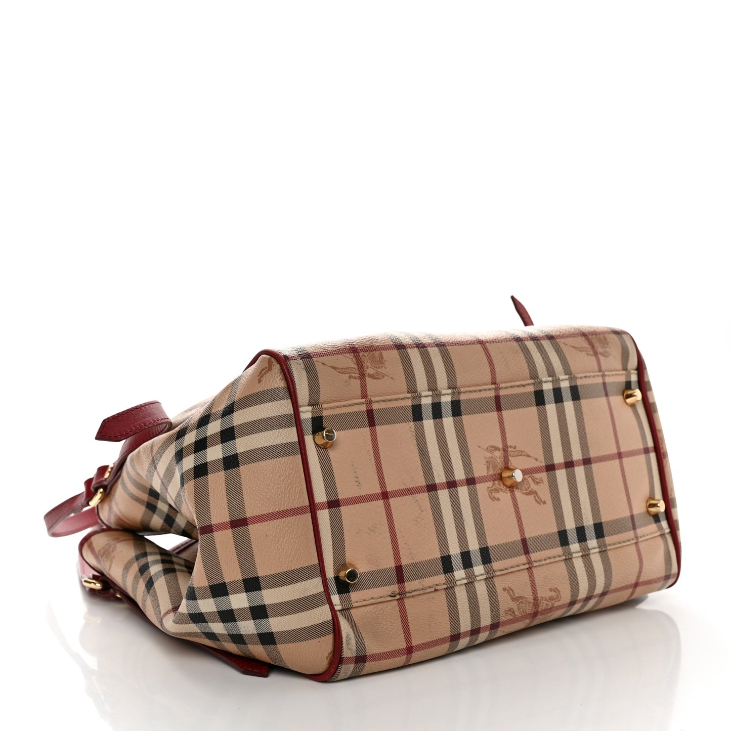 Haymarket Check Small Canterbury Tote Red