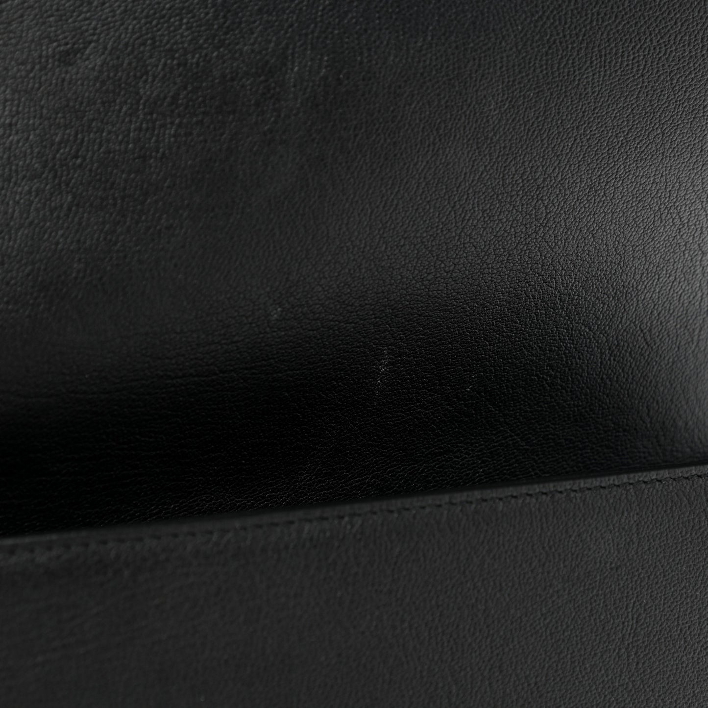 Calfskin Monogram Large Belle De Jour Clutch Black
