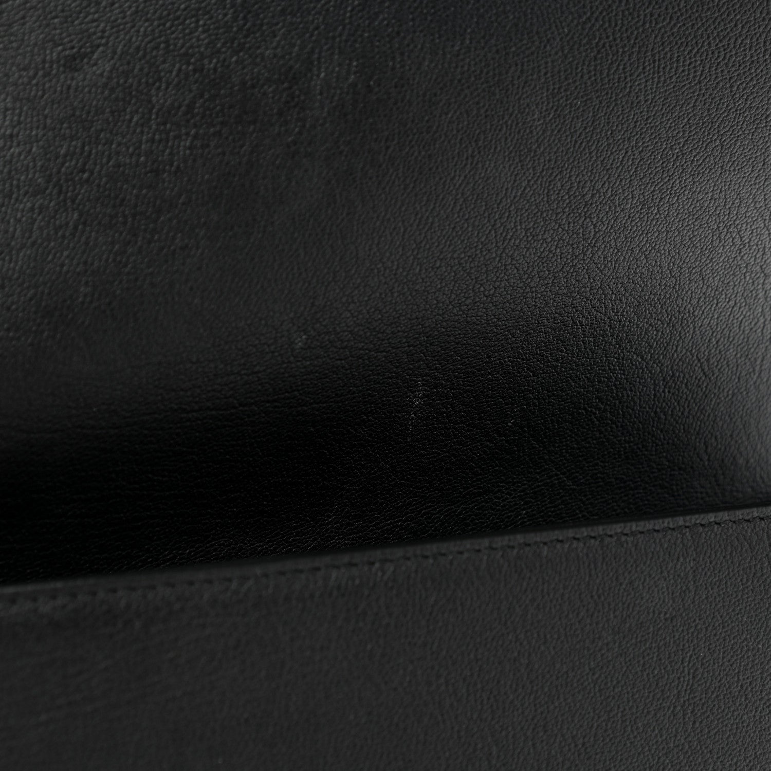 Saint Laurent Calfskin Monogram Large Belle De Jour Clutch Black 12 of 12